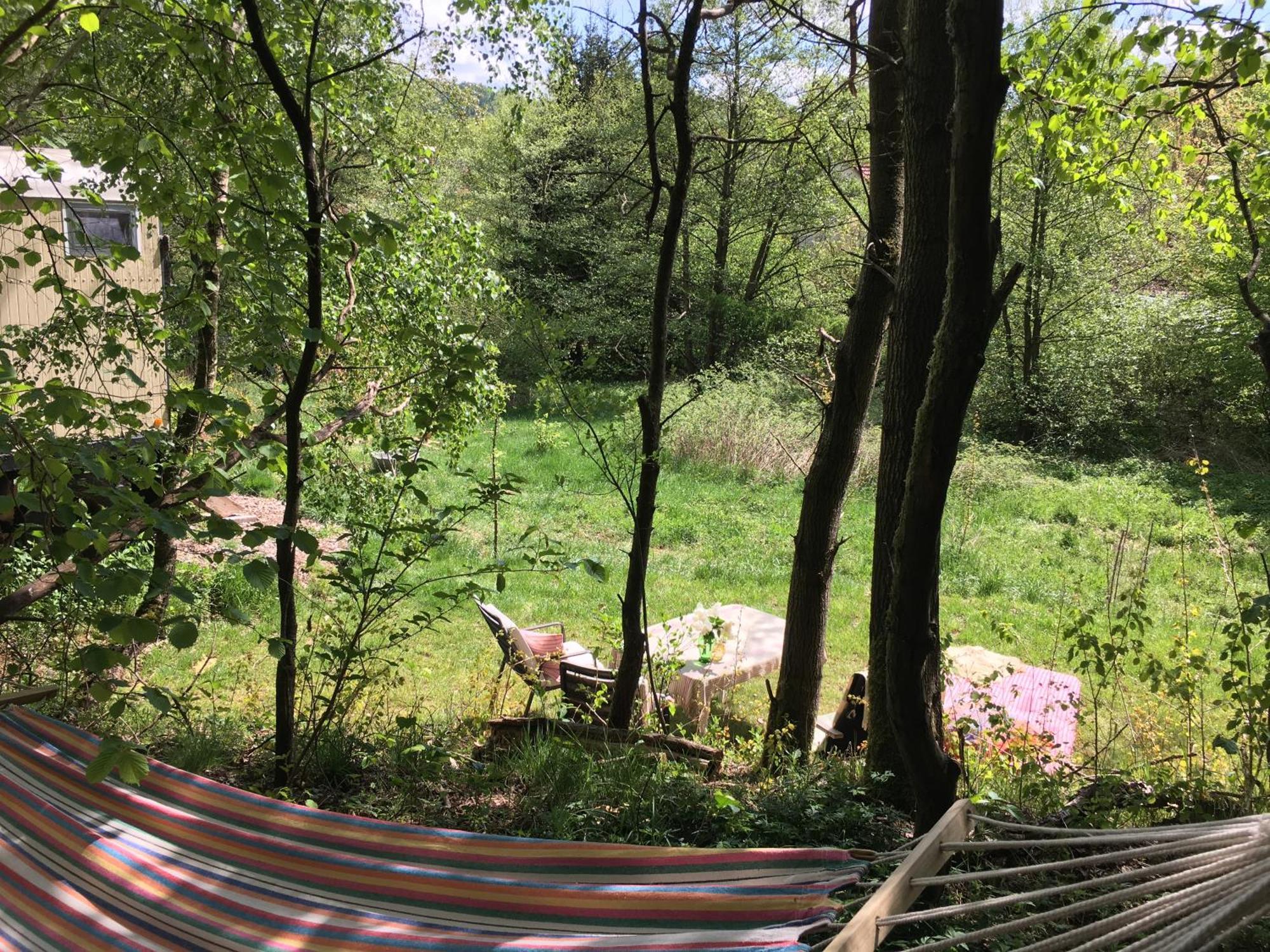 Kuscheliger Zirkuswagen Im Wildgarten Витценхаузен Экстерьер фото